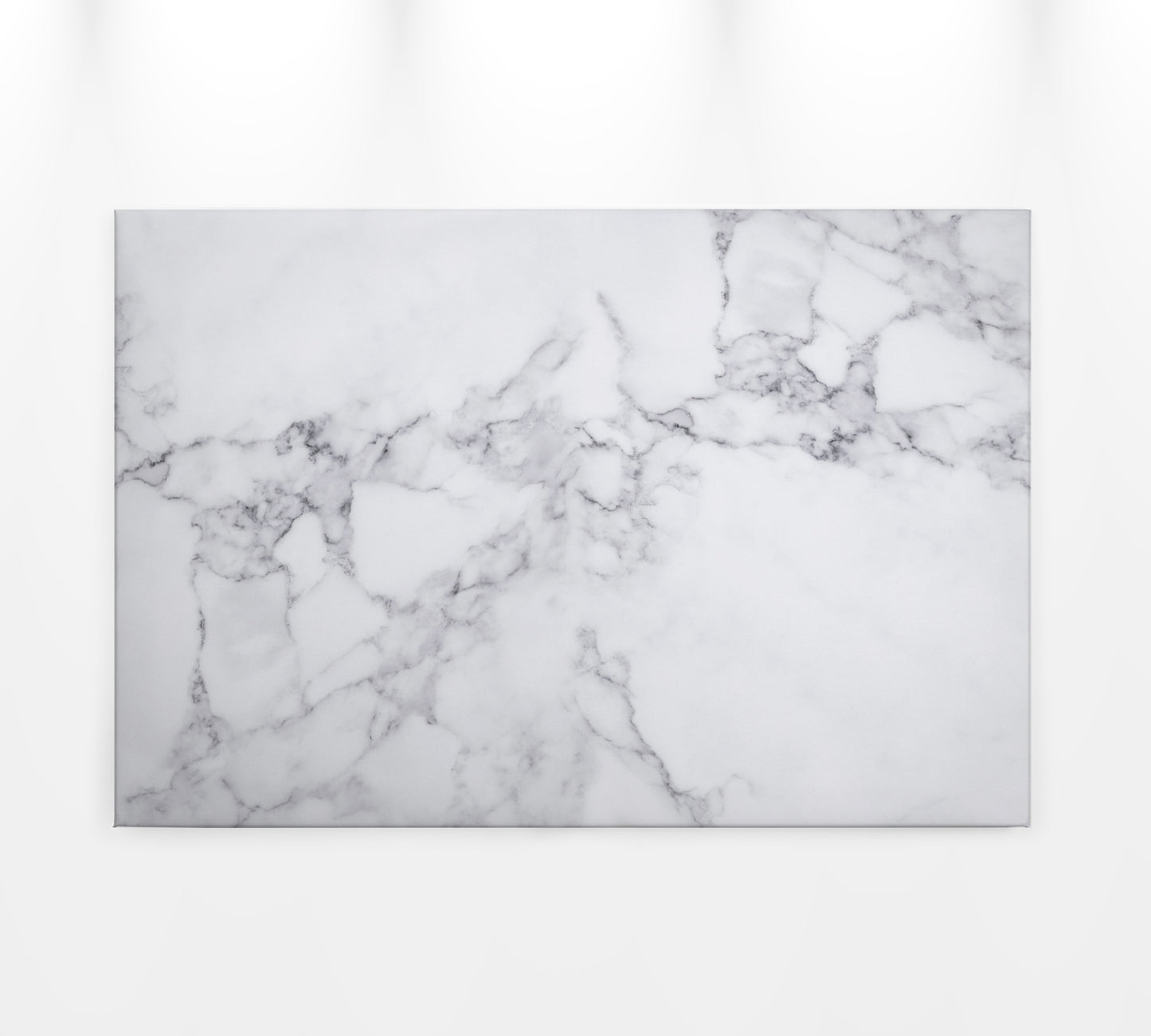 Marmor Leinwandbild Weiß Grau 90x60 DD120276 Keilrahmenbild Wandbild Modern