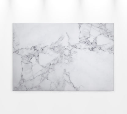 Marmor Leinwandbild Weiß Grau 90x60 DD120276 Keilrahmenbild Wandbild Modern