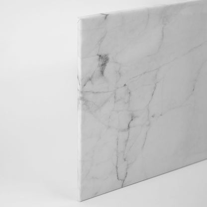 Marmor Leinwandbild Weiß Grau 90x60 DD120277 Keilrahmenbild Wandbild Modern