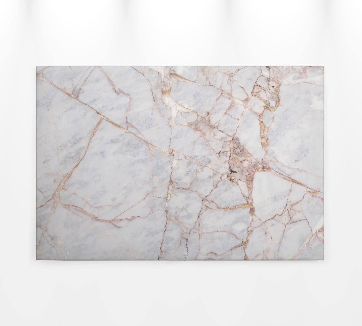 Marmor Leinwandbild Gold Weiß 90x60 DD120278 Keilrahmenbild Wandbild Modern