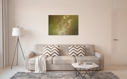 Leinwandbild Blumen Floral 90x60 DD120491 Keilrahmenbild Wandbild Leinwand