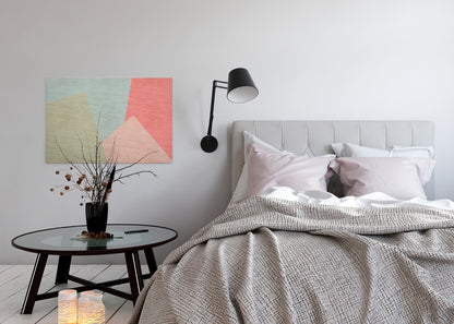 Leinwandbild Geometrisch Bunt 90x60 DD120510 Wandbild Leinwand Keilrahmen