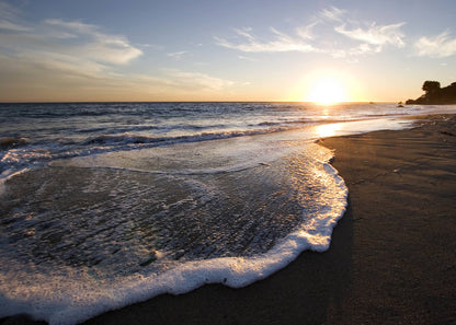 Leinwandbild Meer Strand Blau Türkis Beige 70x50 DD123029 Keilrahmen Wandbild