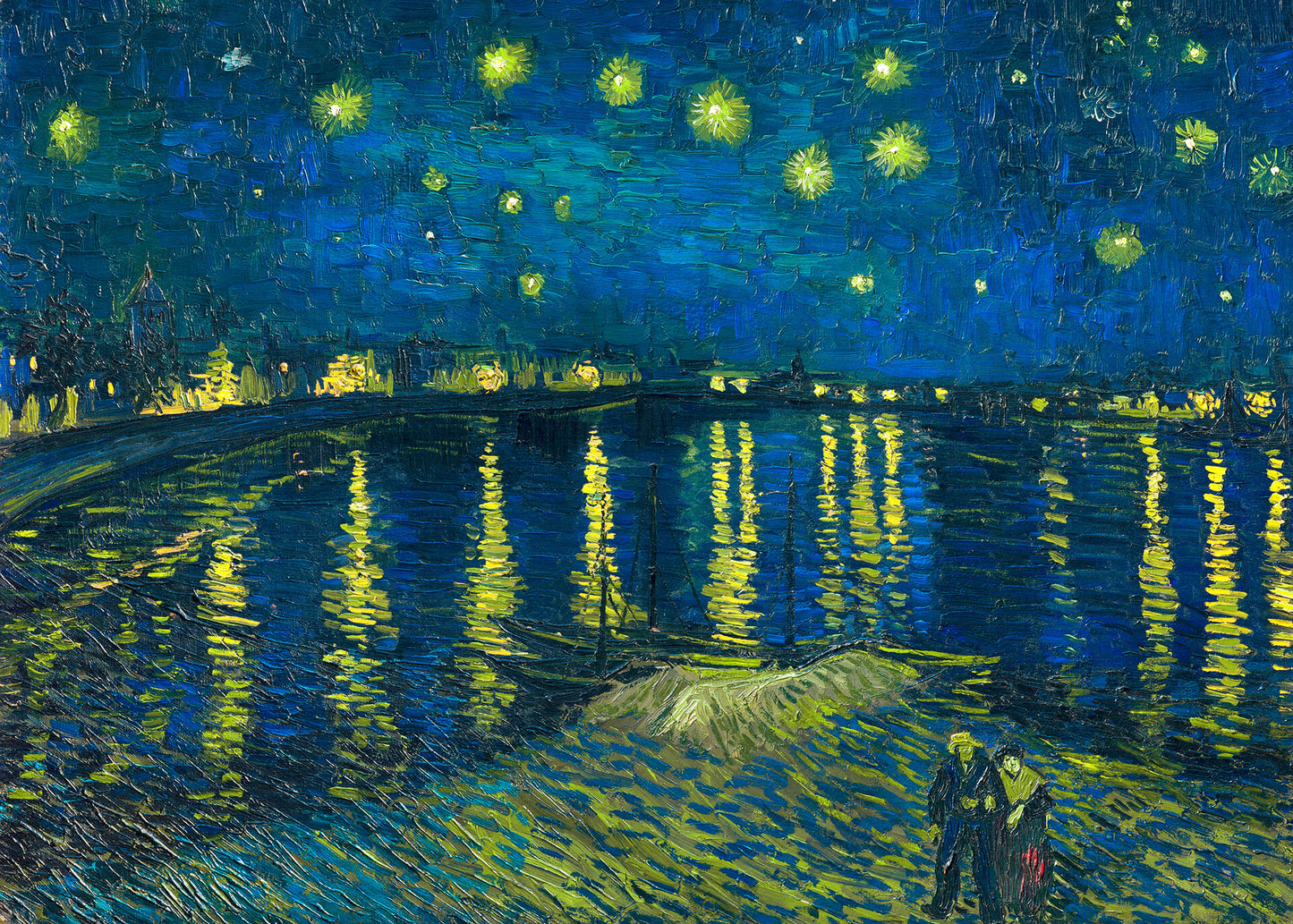 Kunst Leinwandbild Blau Gelb 70x50 DD123063 Wandbild Leinwand Malerei Wohnzimmer