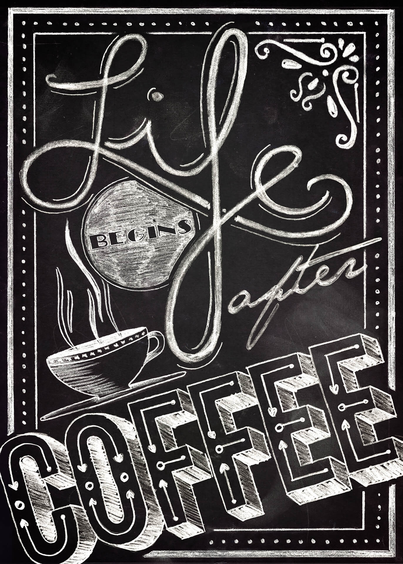 Leinwandbild Küche Schwarz Grau 50x70 DD123135 Keilrahmenbild Wandbild Leinwand