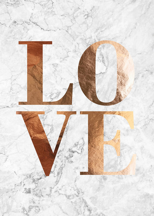 Leinwandbild Schriftzug Weiß Gold Grau 50x70 DD123149 Keilrahmenbild Wandbild