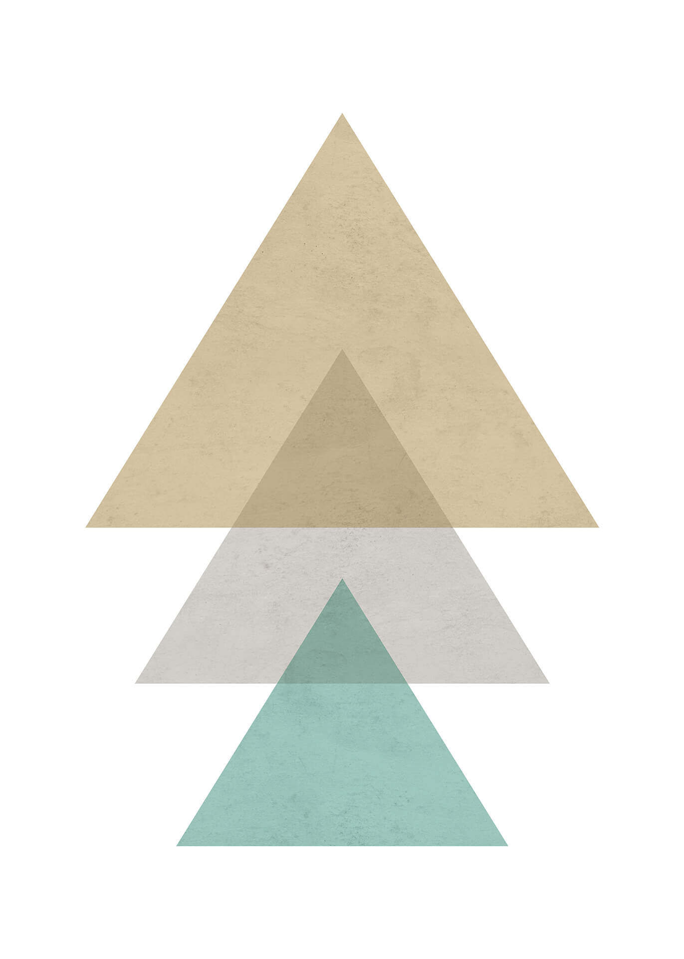 Leinwandbild Geometrisch Gold Blau Weiß 50x70 DD123164 Keilrahmenbild Wandbild