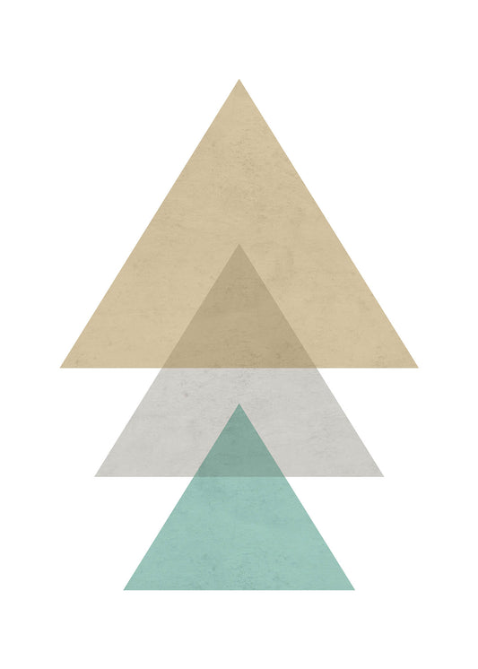 Leinwandbild Geometrisch Gold Blau Weiß 50x70 DD123164 Keilrahmenbild Wandbild