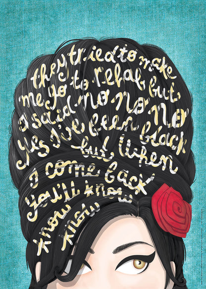 Frau Leinwandbild Grün Schwarz 50x70 DD123183 Keilrahmen Wandbild Leinwand