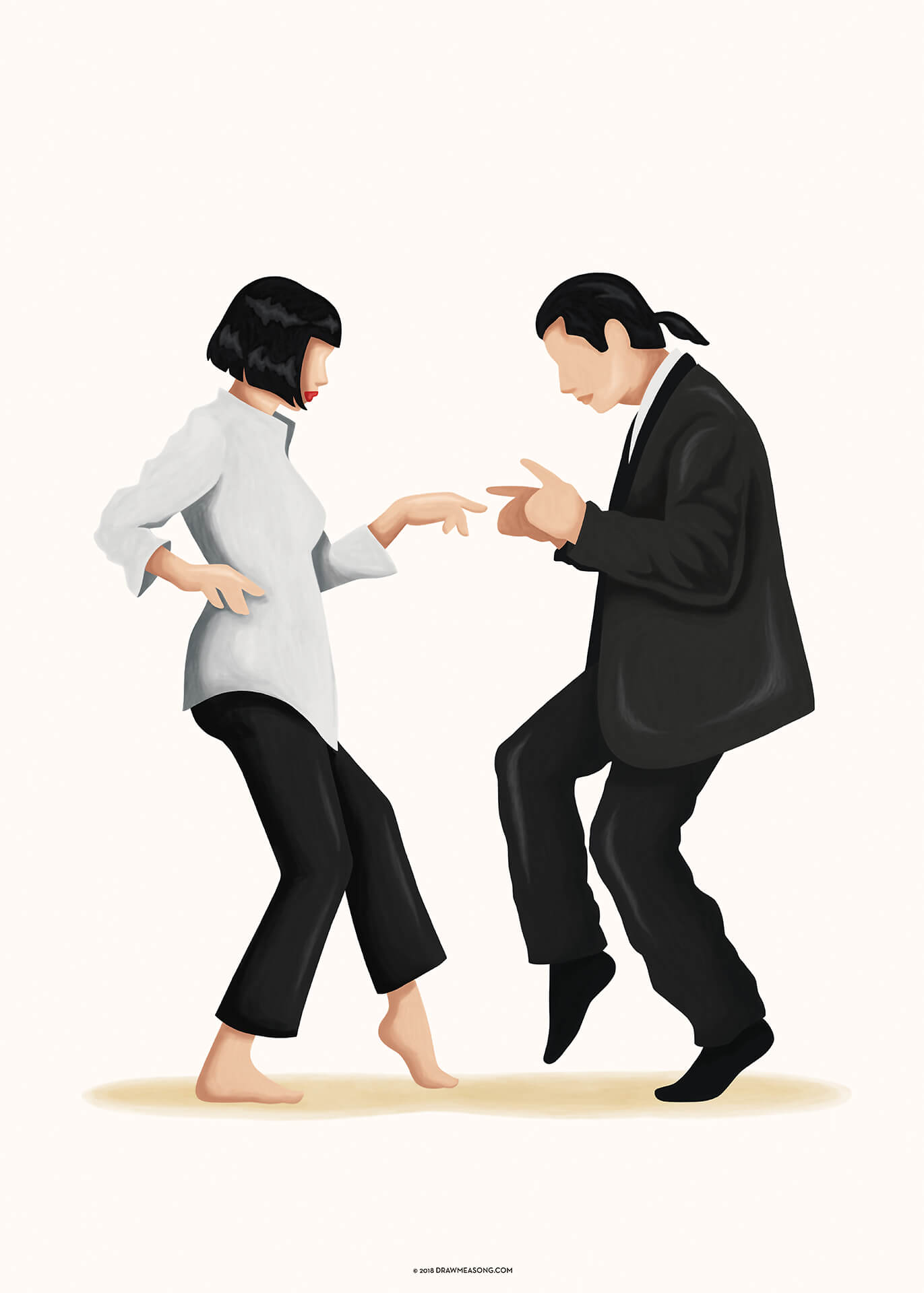 Menschen Leinwandbild Weiß Schwarz 50x70 DD123184 Keilrahmen Wandbild Leinwand