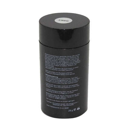 2x LALABS Hairpro Schütthaar Haarverdichter Streuhaare Pulver Haarfasern GRAU