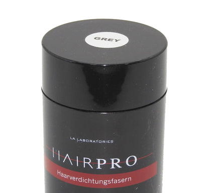 2x LALABS Hairpro Schütthaar Haarverdichter Streuhaare Pulver Haarfasern GRAU