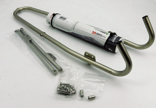 TUBUS TARA Lowrider Gepäckträger 26 / 28 " Edelstahl Vorderradträger Edelstahl