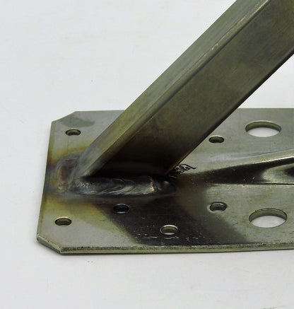 Edelstahl Winkel 105x105x90mm verstärkt 3mm Schwerlast Bauwinkel Befestigung
