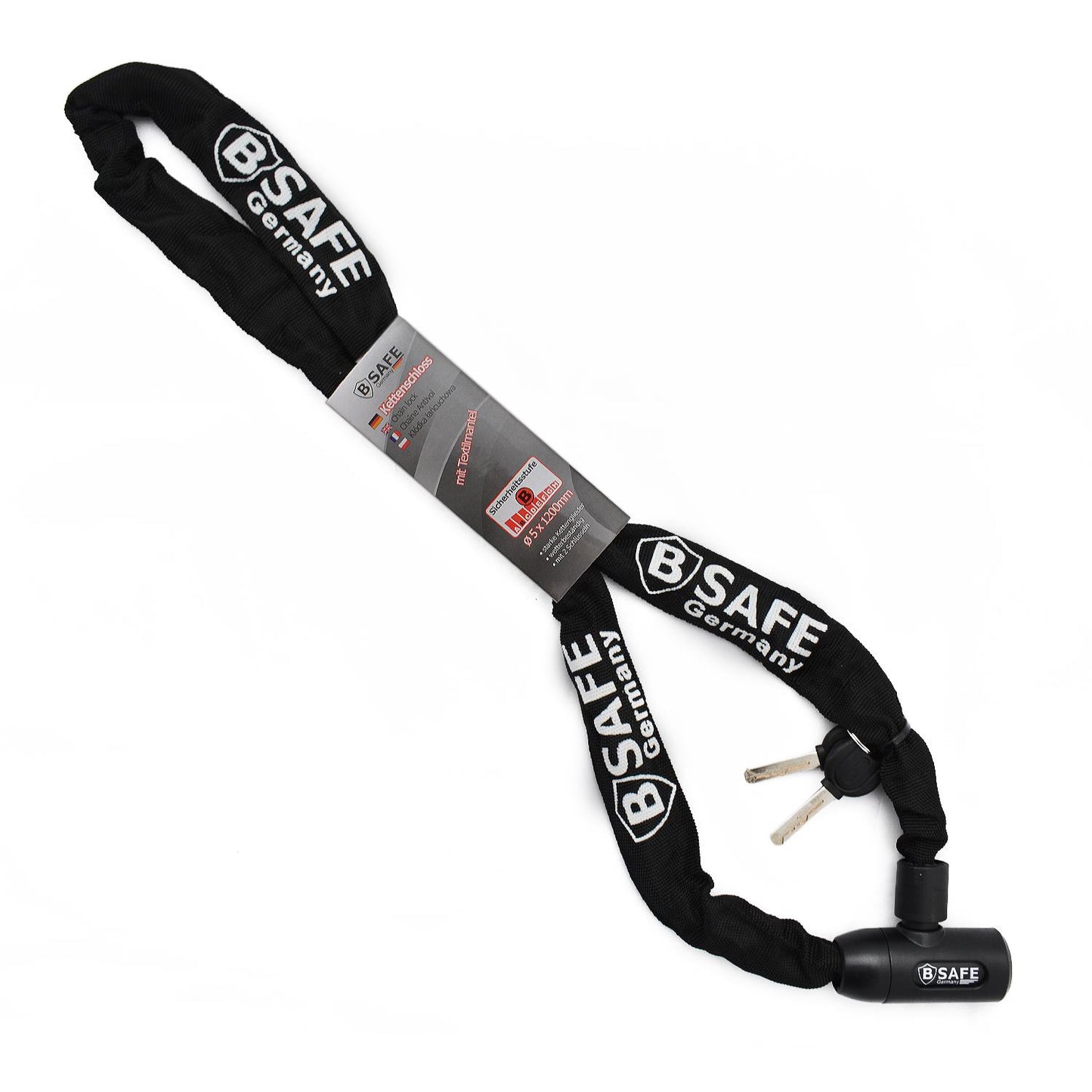 Fahrrad Schloss Kettenschloss Stahl Schloss Panzerschloss Sicherheitsschloss