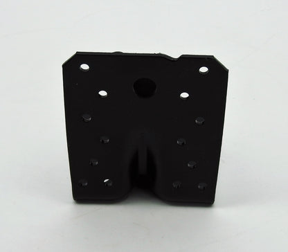Stahl Winkel 105x105x90mm schwarz verstärkt Schwerlast Träger Schienenkonsole