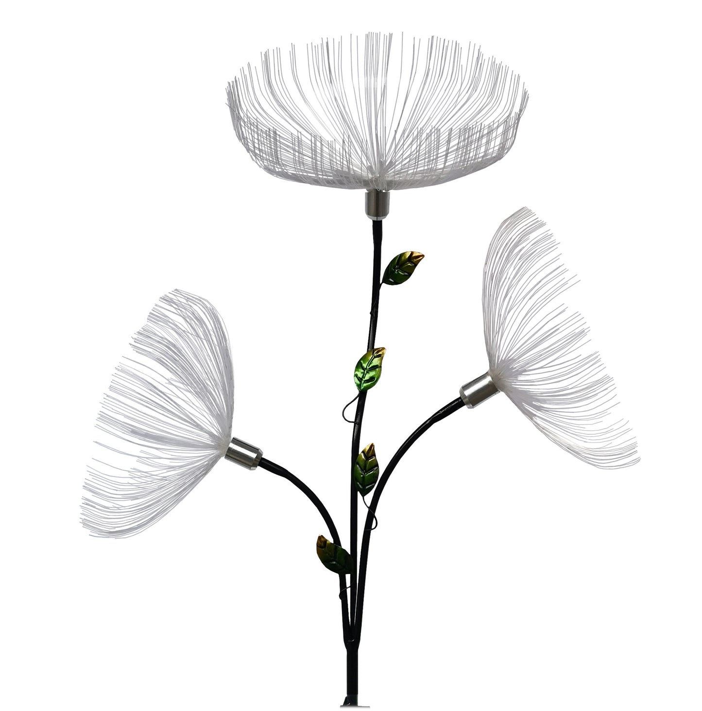 LED Solar Gartenstecker 98cm Löwenzahn farbwechsel Solarlampe Garten Lampe