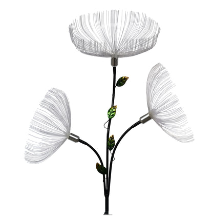 LED Solar Gartenstecker 98cm Löwenzahn farbwechsel Solarlampe Garten Lampe