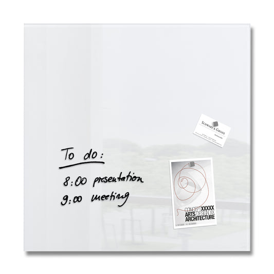 Sigel Glas Magnetboard Artverum GL111 superweiß Magnettafel Memo Board