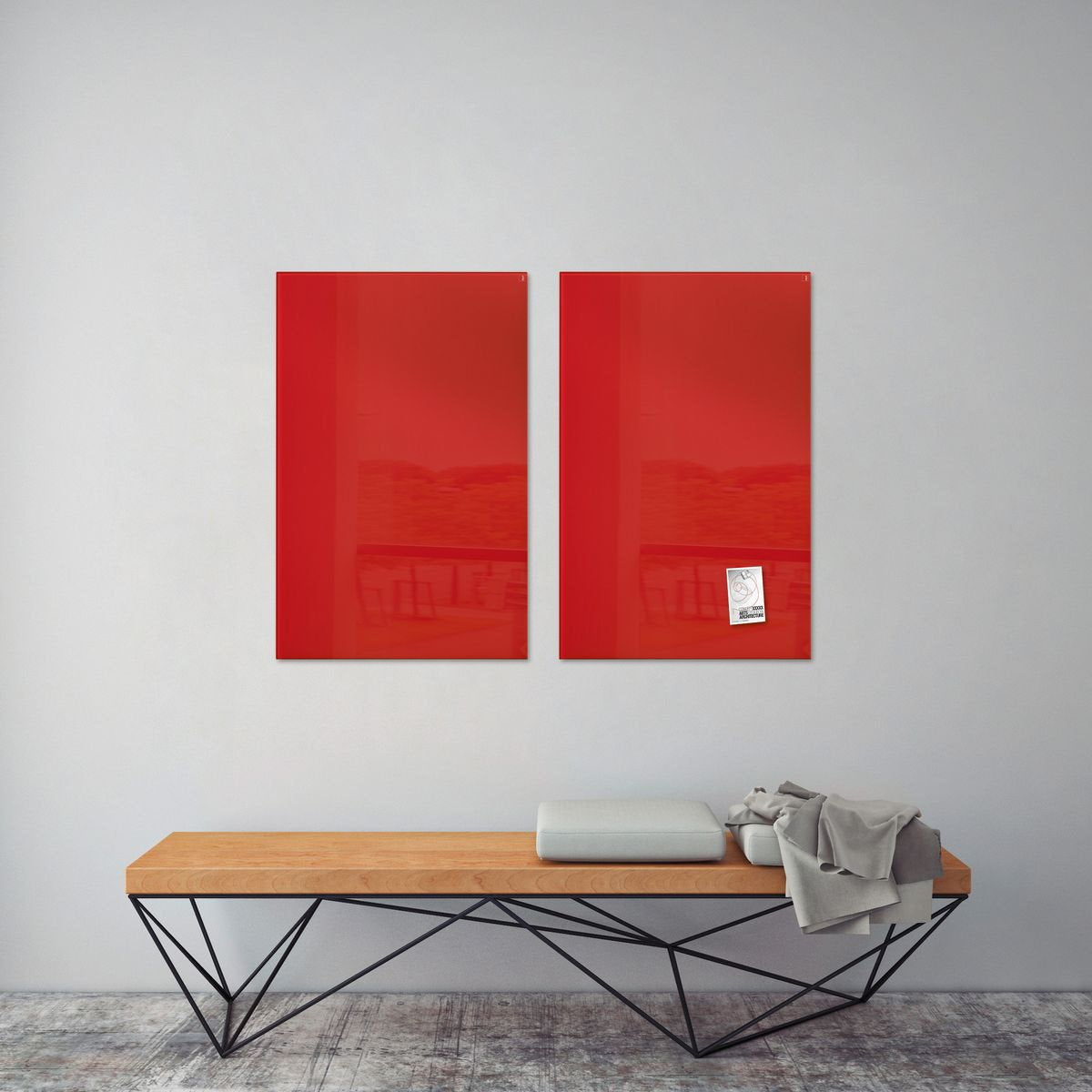 Sigel Glas Magnetboard Artverum 100x65 Magnettafel Magnet Board Tafel Wandboard