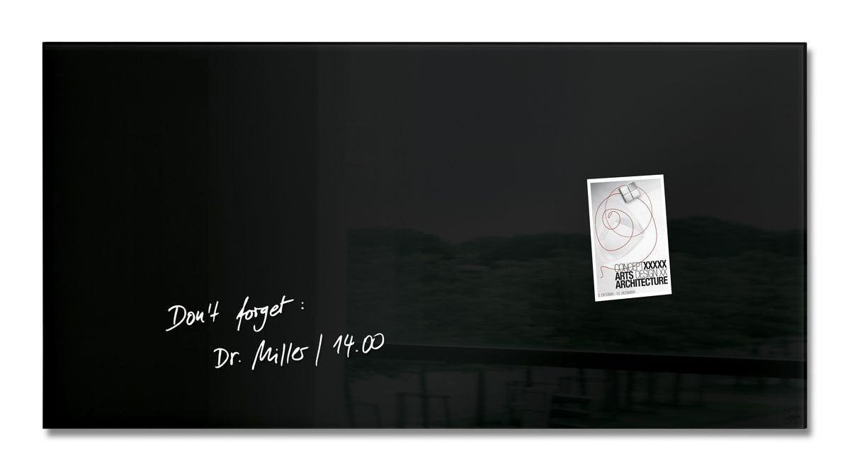 Sigel Glas Magnetboard Artverum 91x46 Whiteboard Magnet Wand Tafel Memoboard