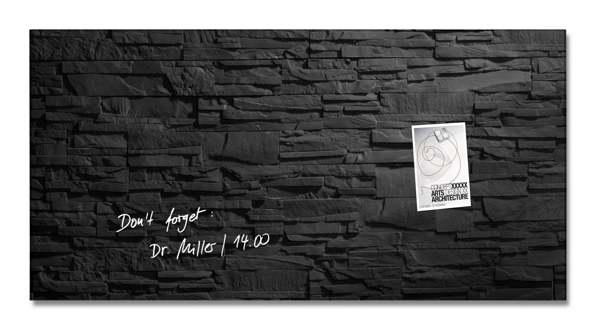 Sigel Glas Magnetboard Artverum 91x46 Whiteboard Magnet Wand Tafel Memoboard