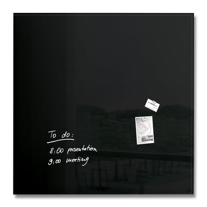 Sigel Glas Magnetboard Artverum 100x100 cm Magnet Tafel Whiteboard Memo Board