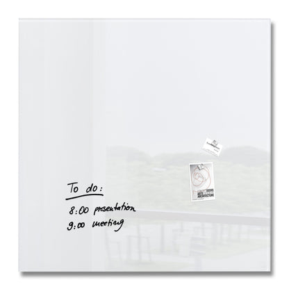 Sigel Glas Magnetboard Artverum 100x100 cm Magnet Tafel Whiteboard Memo Board