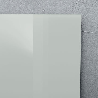 SIGEL GL203 Glas Whiteboard Artverum grau 100x100 cm Magnetboard Magnettafel