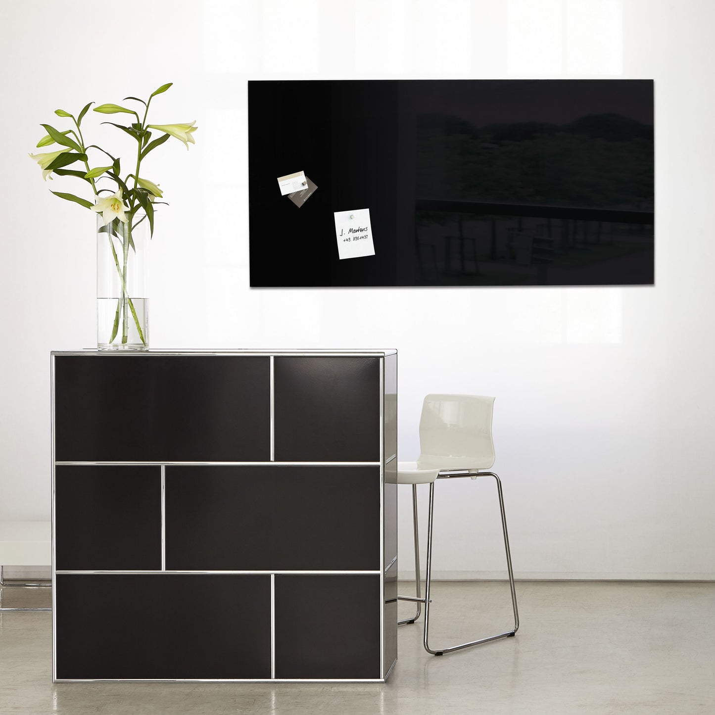 Sigel Glas Magnetboard Artverum 130x55 cm Magnet Tafel Whiteboard Board