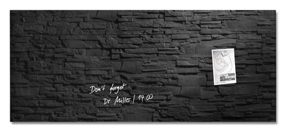 Sigel Glas Magnetboard Artverum 130x55 cm Magnet Tafel Whiteboard Board