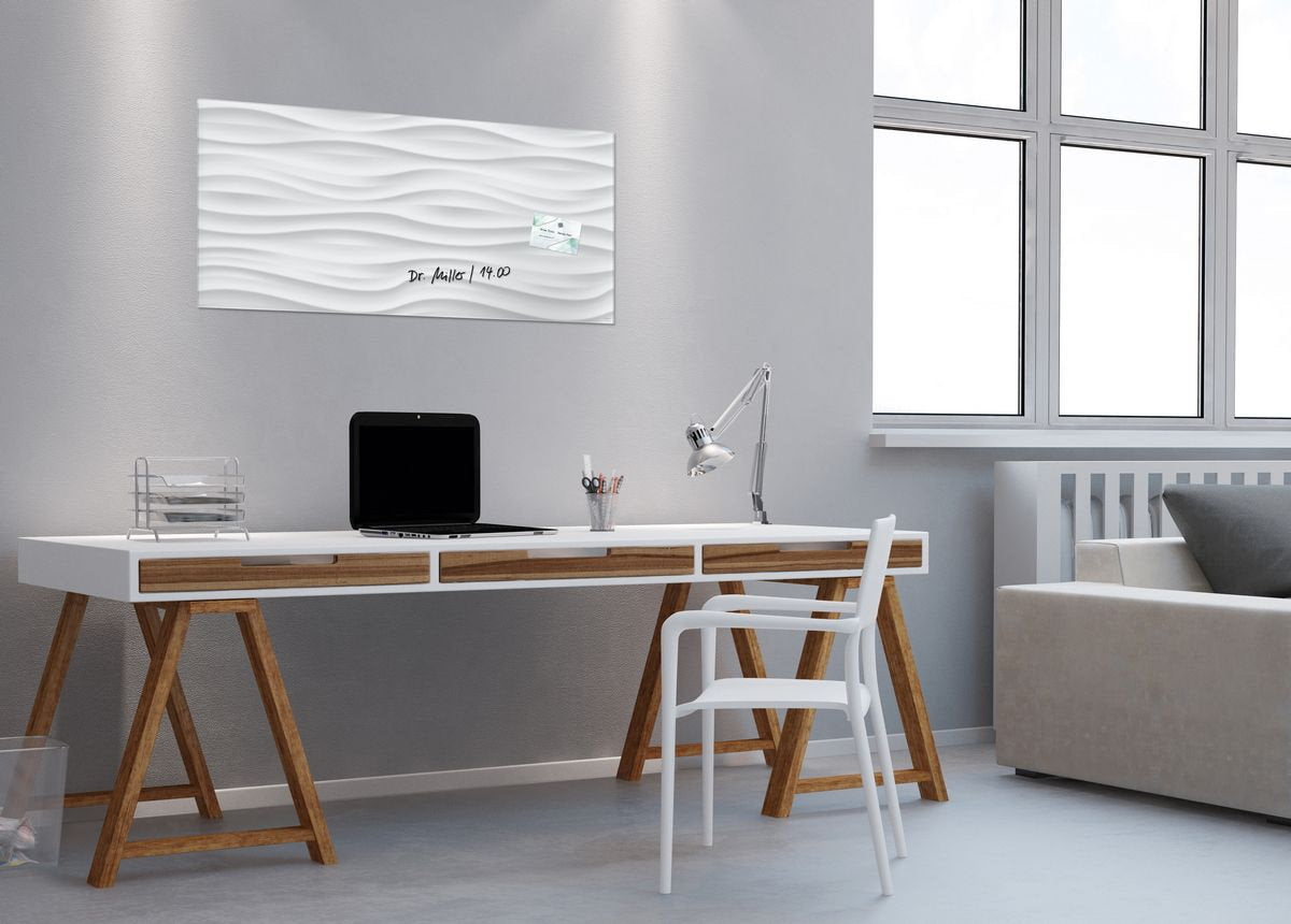 Sigel Glas Magnetboard Artverum 91x46 Whiteboard Magnet Wand Tafel Memoboard