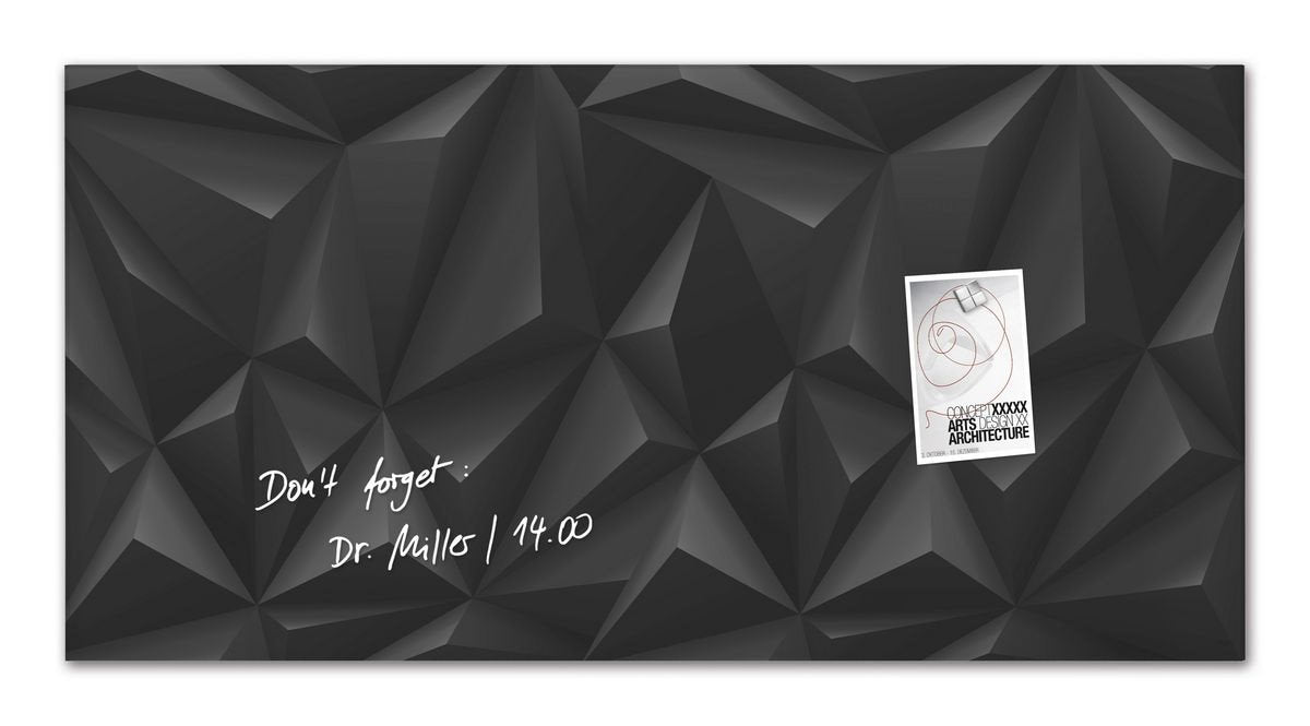 Sigel Glas Magnetboard Artverum 91x46 Whiteboard Magnet Wand Tafel Memoboard