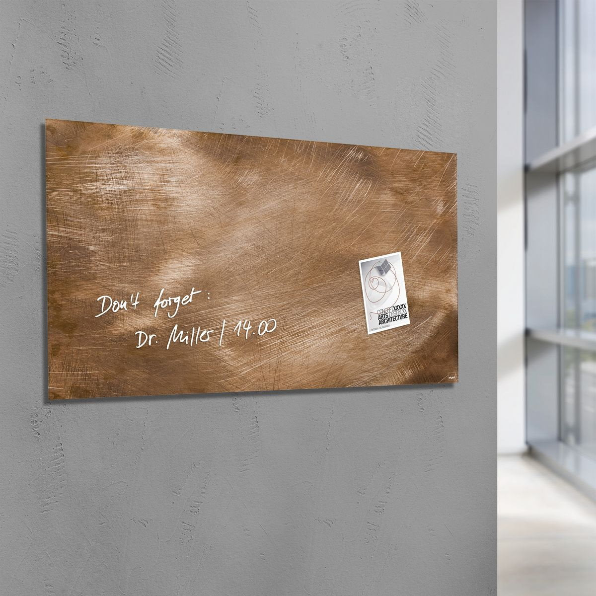Sigel Glas Magnetboard Artverum 91x46 Whiteboard Magnet Wand Tafel Memoboard