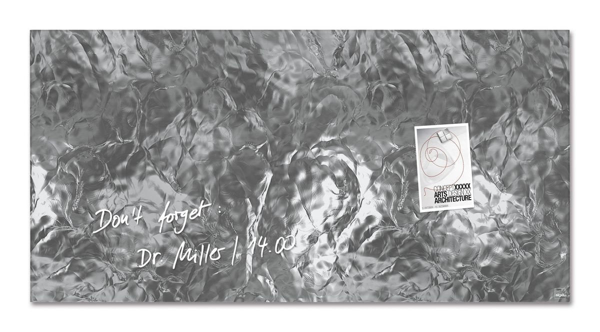 Sigel Glas Magnetboard Artverum 91x46 Whiteboard Magnet Wand Tafel Memoboard