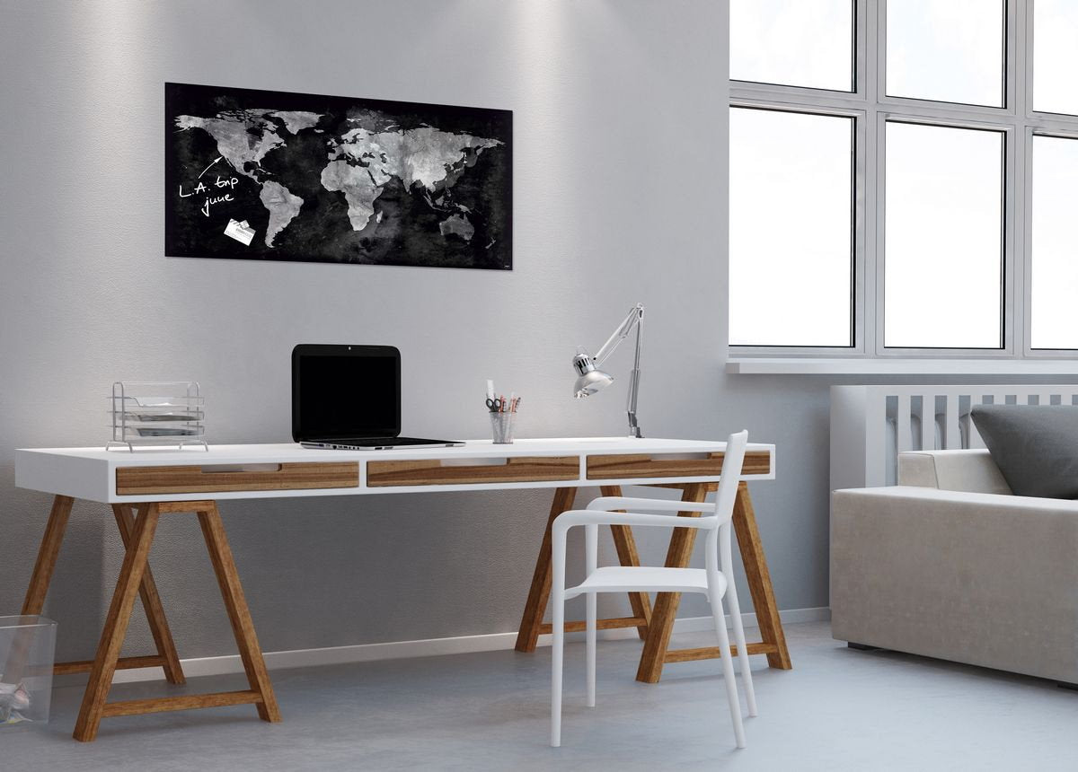 Sigel Glas Magnetboard Artverum 91x46 Whiteboard Magnet Wand Tafel Memoboard