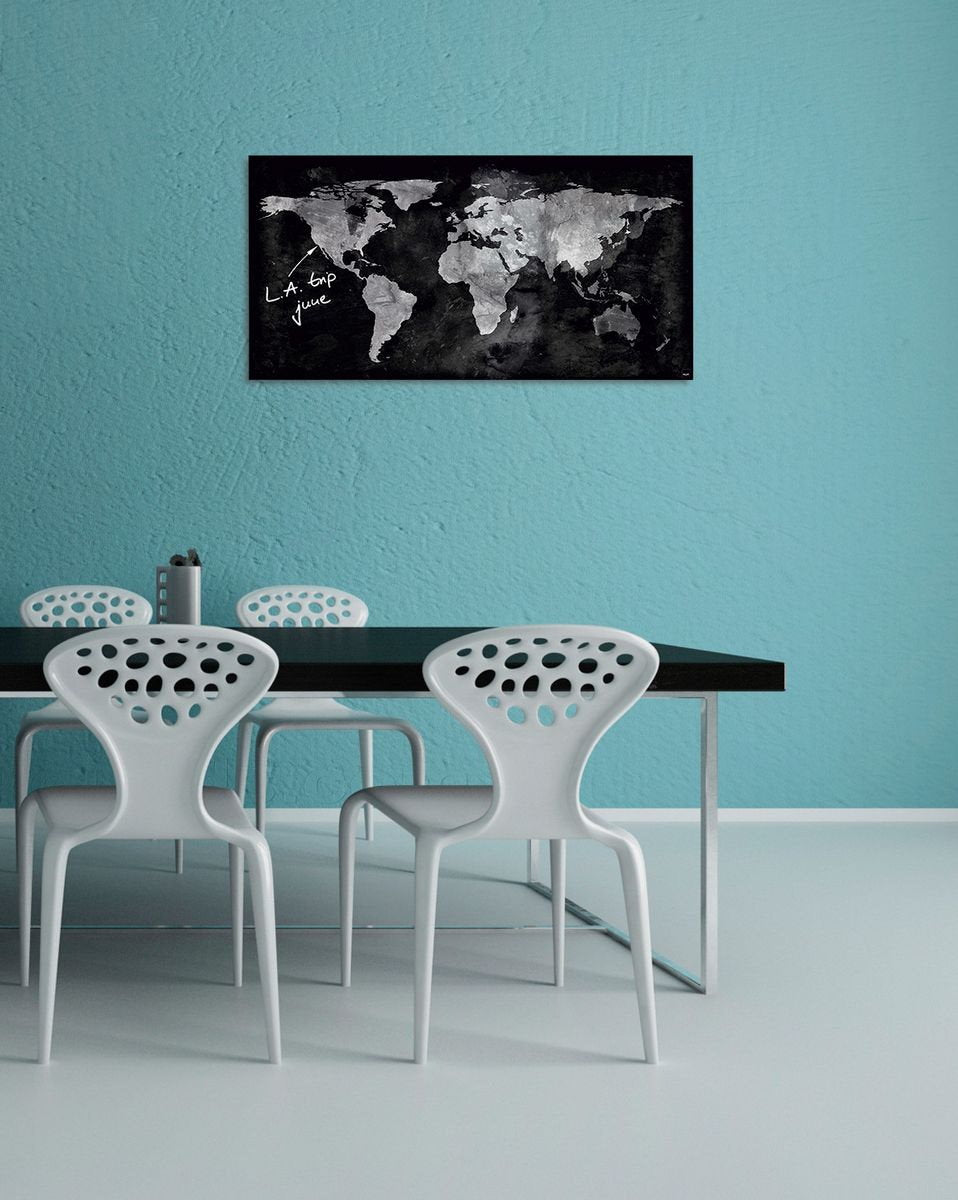 Sigel Glas Magnetboard Artverum 91x46 Whiteboard Magnet Wand Tafel Memoboard