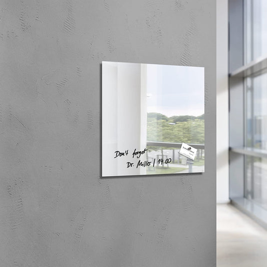 Sigel Artverum Spiegel Magnetboard GL275 48x48cm Magnet Tafel Whiteboard Glas