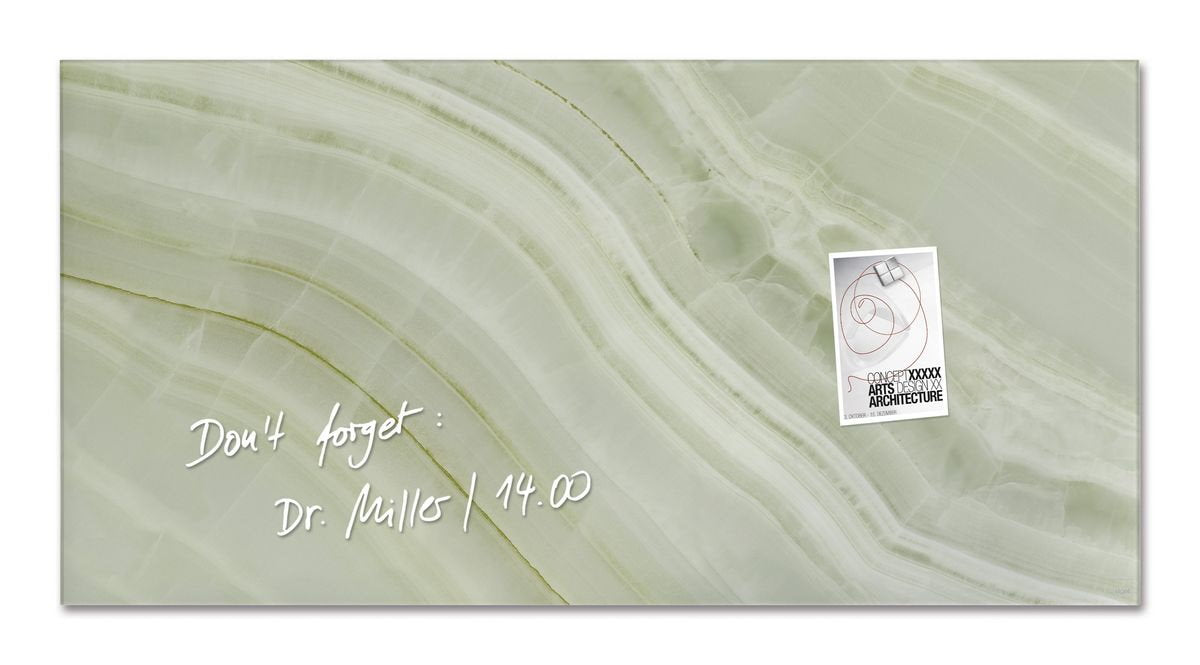 Sigel Glas Magnetboard Artverum 91x46 Whiteboard Magnet Wand Tafel Memoboard