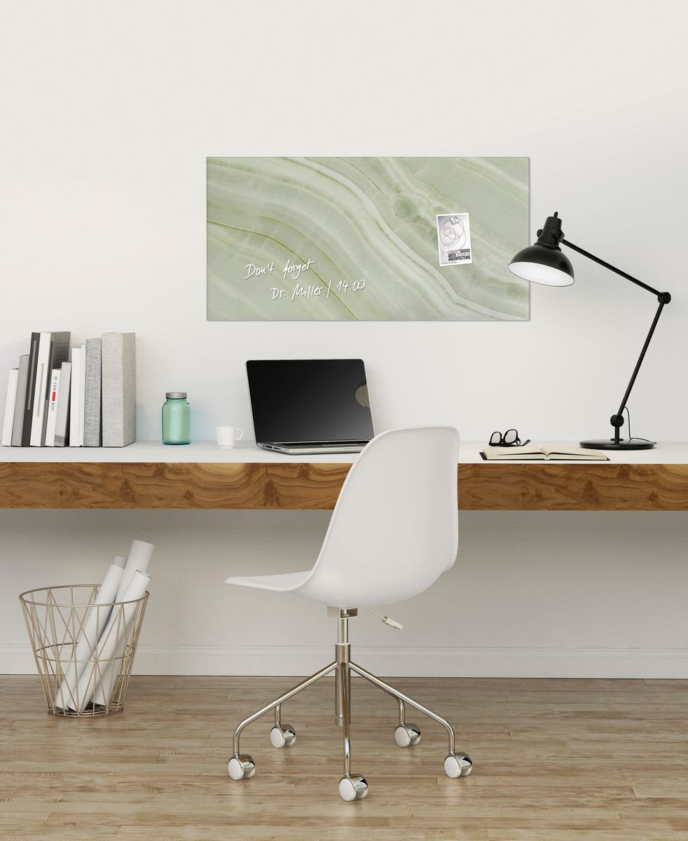Sigel Glas Magnetboard Artverum 91x46 Whiteboard Magnet Wand Tafel Memoboard