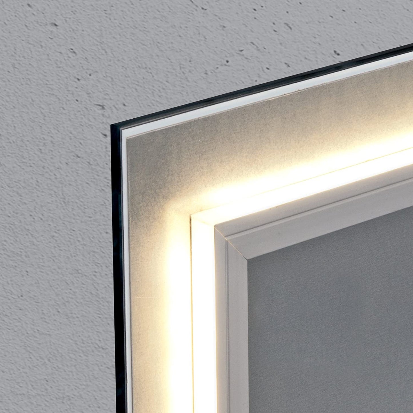 Sigel Glas Magnetboard LED Beleuchtung 130x55 cm Weltkarte Wand Magnet Tafel