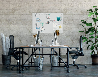 Sigel GL541 Glas-Whiteboard Artverum 100x65 super-weiß Magnetboard Board Tafel