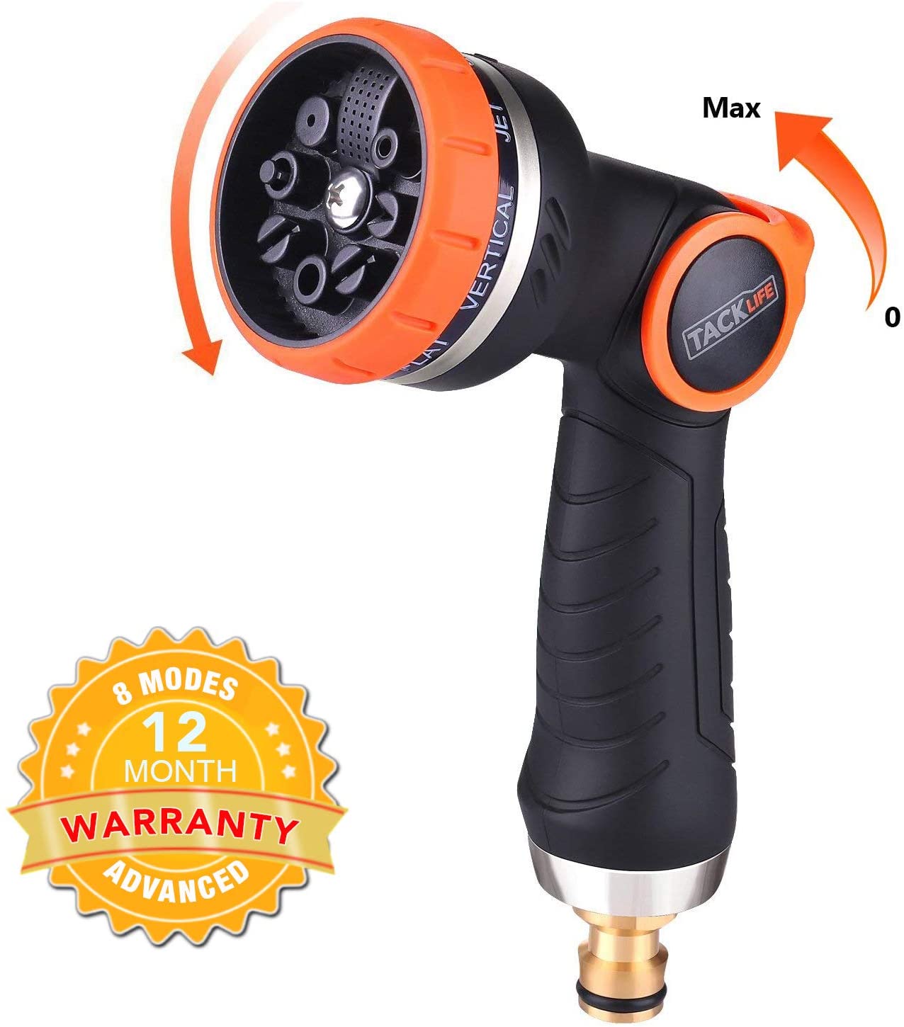 Premium 8in1 Garten Multibrause Handbrause Schlauchbrause Brause Gartenspritze