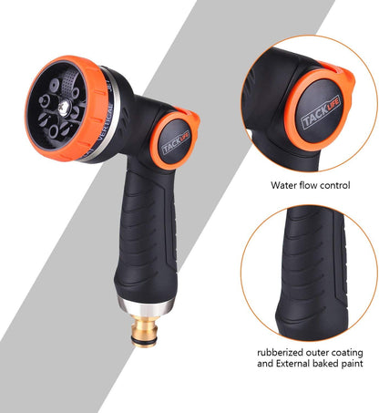 Premium 8in1 Garten Multibrause Handbrause Schlauchbrause Brause Gartenspritze