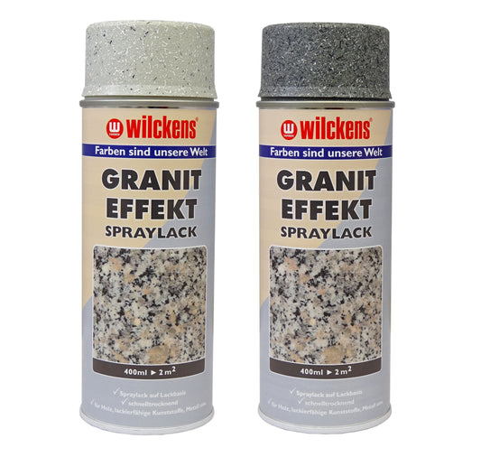 Wilckens Granit Effekt Spray Spraylack Granit-Look Sprühlack 400ml Spraydose