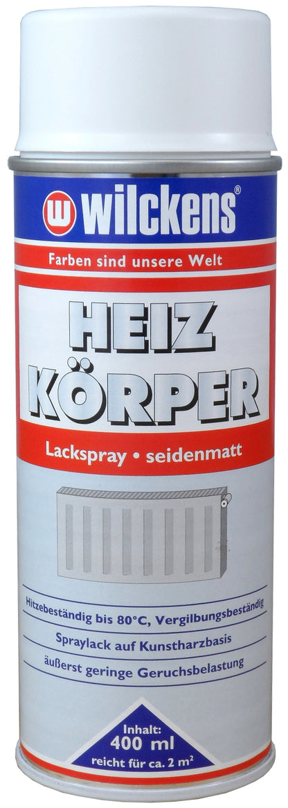 Heizkörper Lackspray weiß seidenmatt 400ml Heizung Spraydose Spray Lack