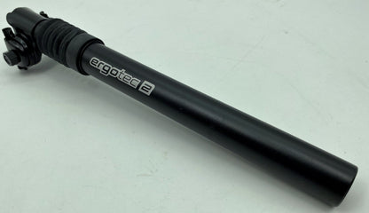 Federsattelstütze 80kg ERGOTEC SP2.0 Sattelstütze Alu Ø27,2 - 31,8mm mit Kloben