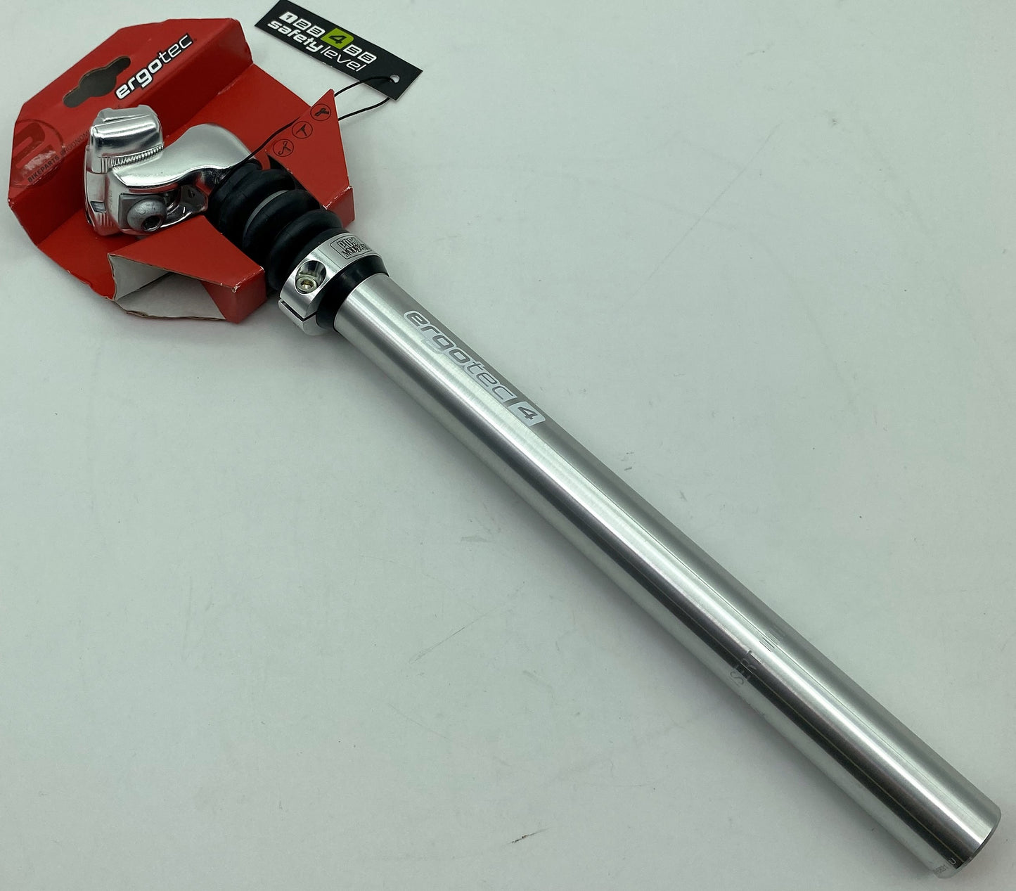 Federsattelstütze 120 Kg ERGOTEC GLIDE Sattelstütze gefedert Alu Ø 27,2 - 31,8