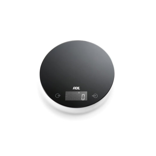 ADE Küchenwaage Molly KE867 LCD Waage flach Backwaage Kochwaage schwarz