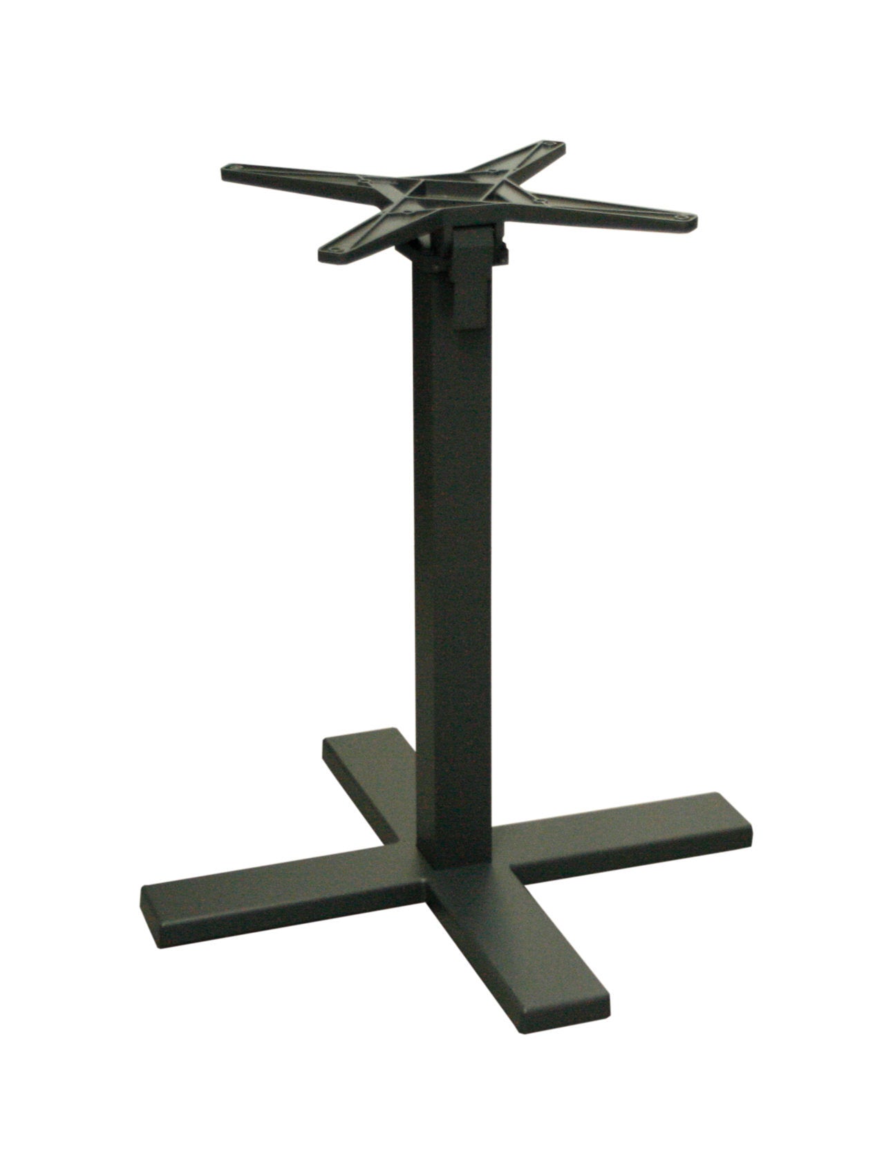 EASY 4 Tischgestell (4-Kant eckig) anthrazit Bistro Gastro Tisch Beine Gestell